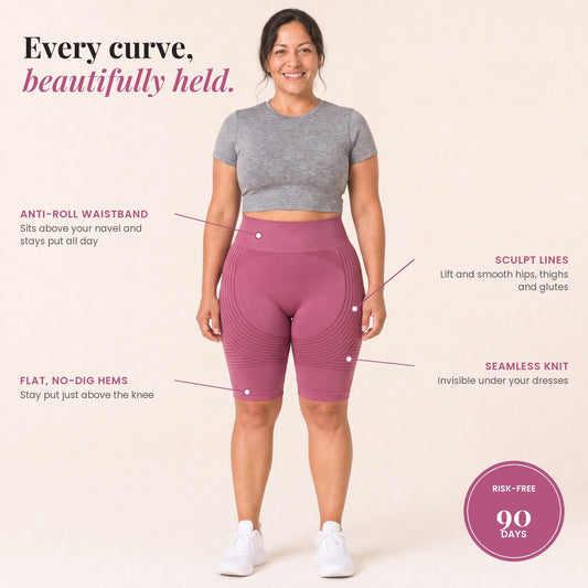 Sculpt Shorts · No Ride-Up